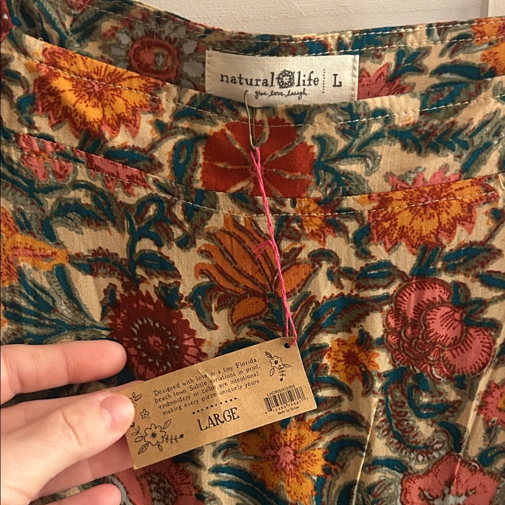 NATURAL LIFE Berkeley Vibrant Floral Maxi Dress - Picture 4 of 6